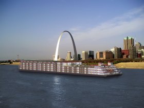 The Marquette residential cruise ship rendering