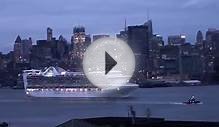 New York, New York - Caribbean Princess sails from New